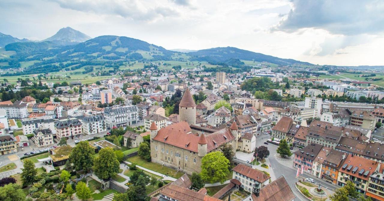Hotel Des Alpes Bulle Center 외부 사진